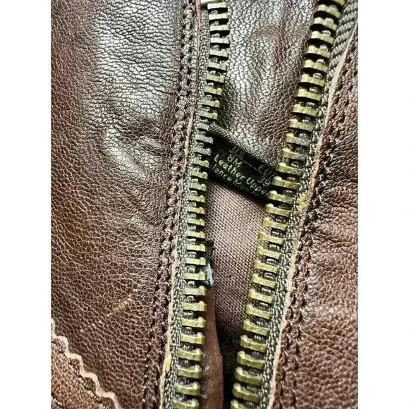 Sam Edelman Louie Women's Brown Leather Casual Booties N4146 Size 8M - Picture 6 of 9